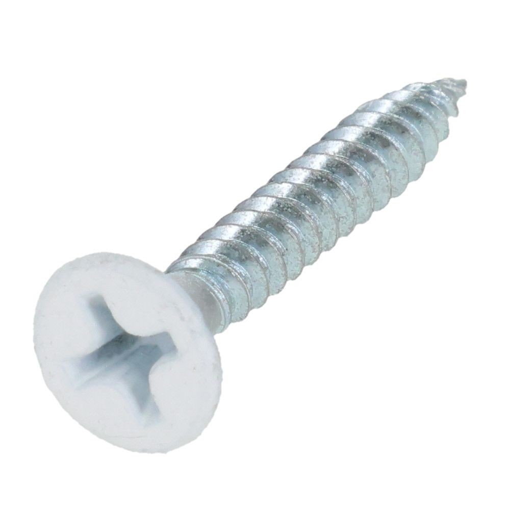 若井産業（WAKAI）　軽天一発ビス　ラッパ白　（Ｄ７）３．０&times;２２ｍｍ, 白, 1000本入り