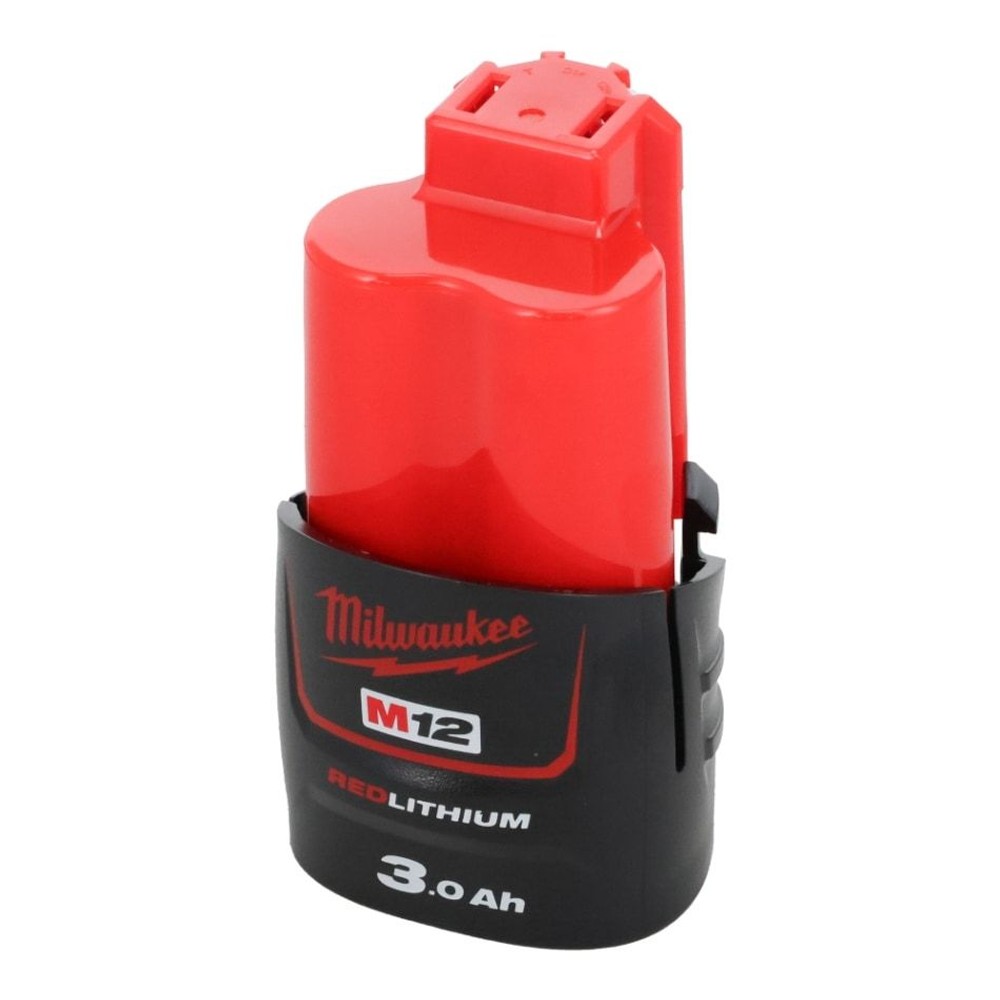 Milwaukee M12 3.0Ah バッテリー, 3.0Ah, 12V