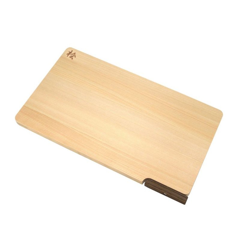 食洗機対応　ひのきまな板　スタンド付, 木目（39）, 39cm