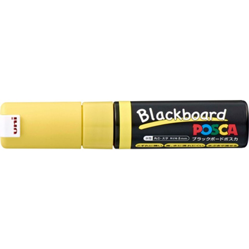 三菱鉛筆　ブラックボード用ポスカ　太字, 白, 太字