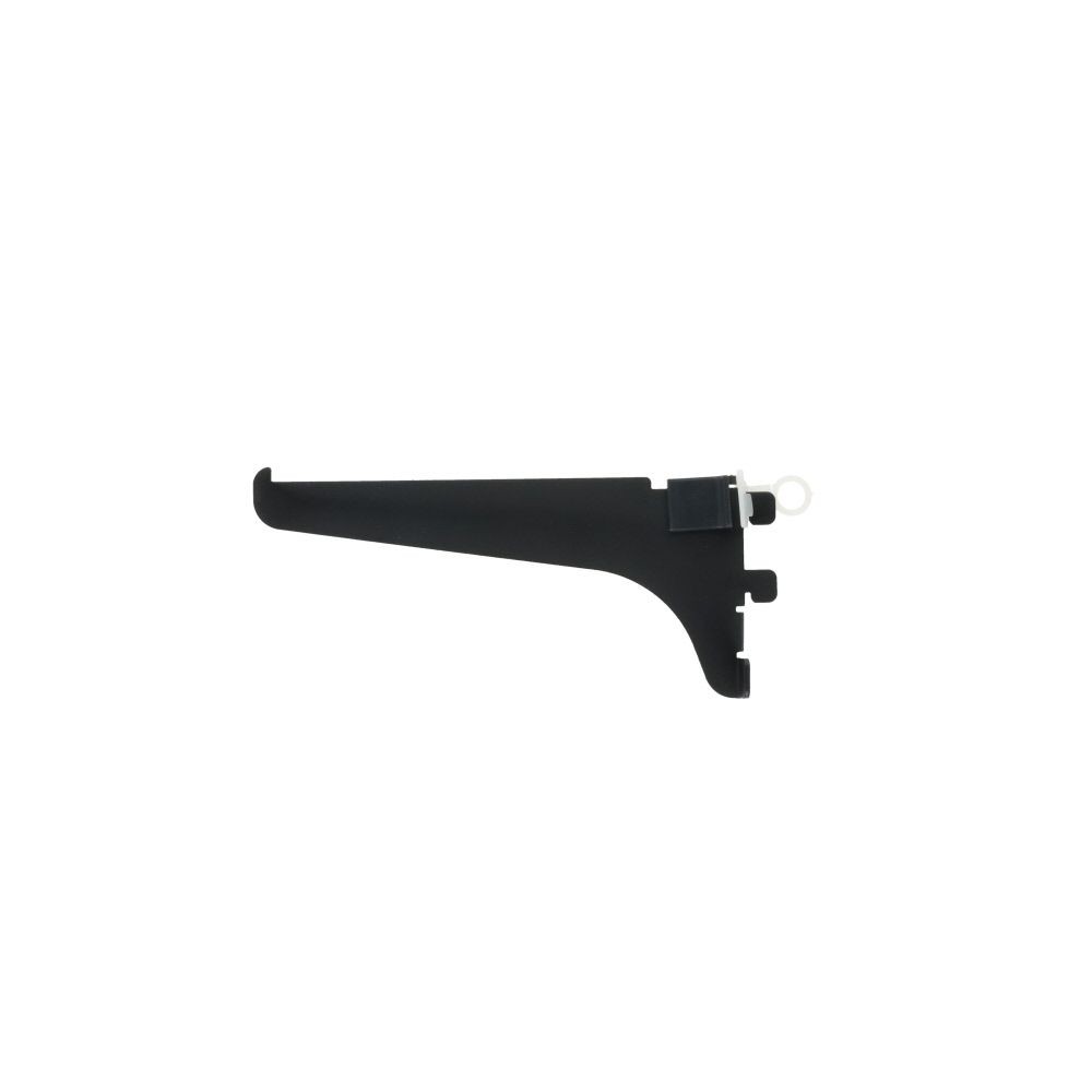 ＷＡＫＩ　ピラシェル　棚受　１５０ｍｍ　黒, ブラック, 1個入り