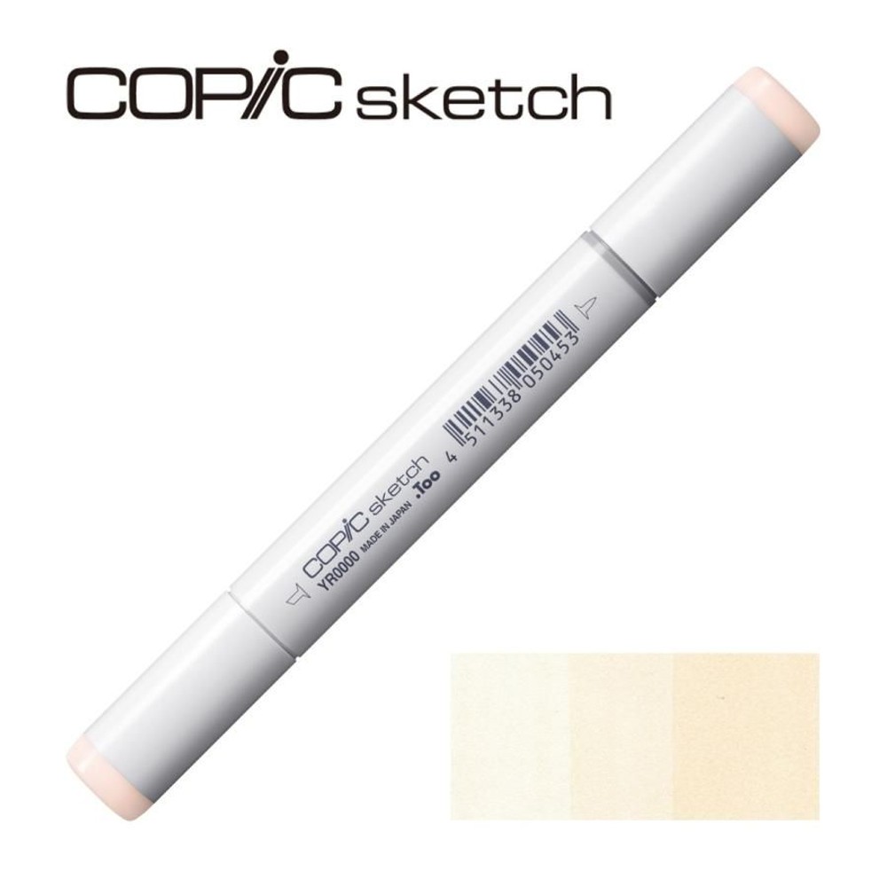 コピックスケッチ YR0000 ペール・シフォン,  YR0000 ペール・シフォン, スケッチ