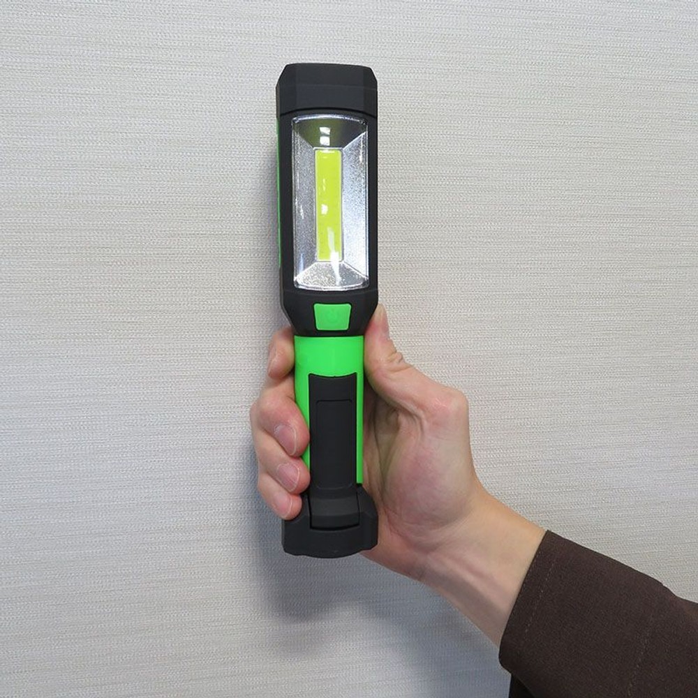 LEDワークライト　クランプ型, 緑, クランプ型