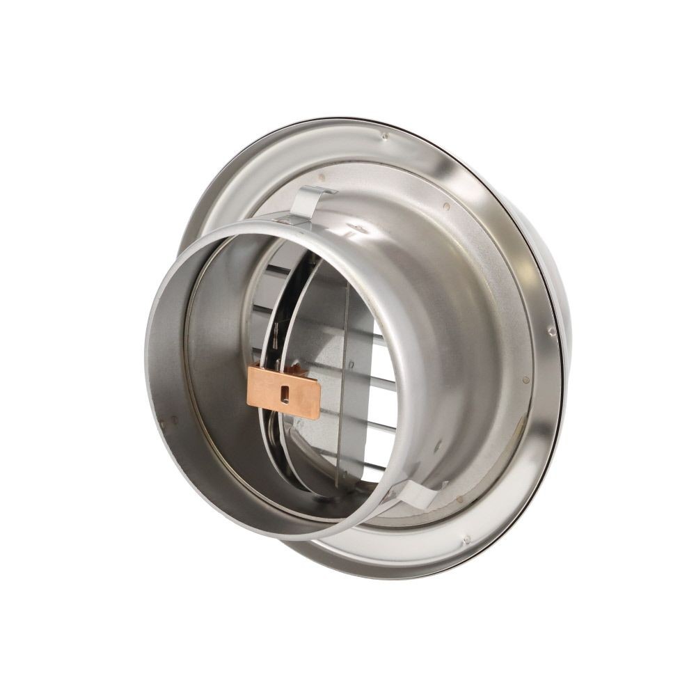 強制Ｄ付　ＳＴ丸型フードガラリ１００パイＧＳＺＶ１００ＳＦＤ, ヘアーライン, φ100