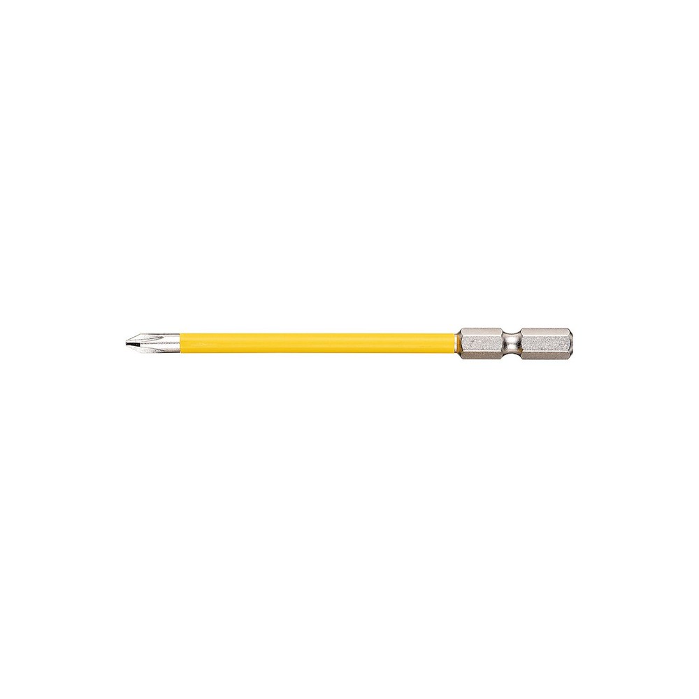 電ドラボール 替ビット No.USB161100, イエロー, (+1×φ4.5×100)