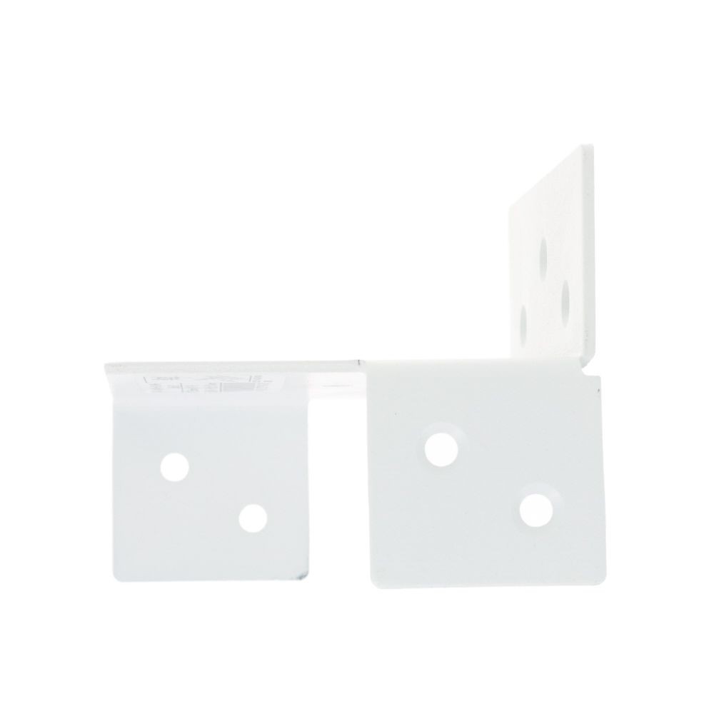 DAIDOHANT 2&times;4サポート 柱脚金物 タイプ1 24-C-WH, ホワイト, 1個入り