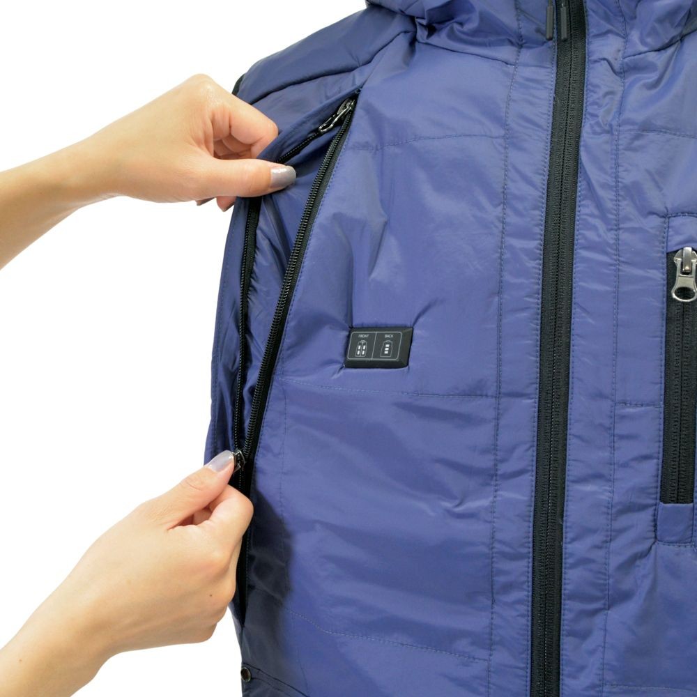 【2025年モデル】アウター7ヒーターベスト ネイビー, ネイビー, Mサイズ