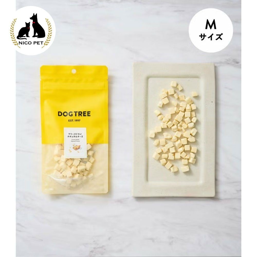 ドッグツリー フリーズドライ ナチュラルチーズ Ｍ 35g, チーズ, 35g