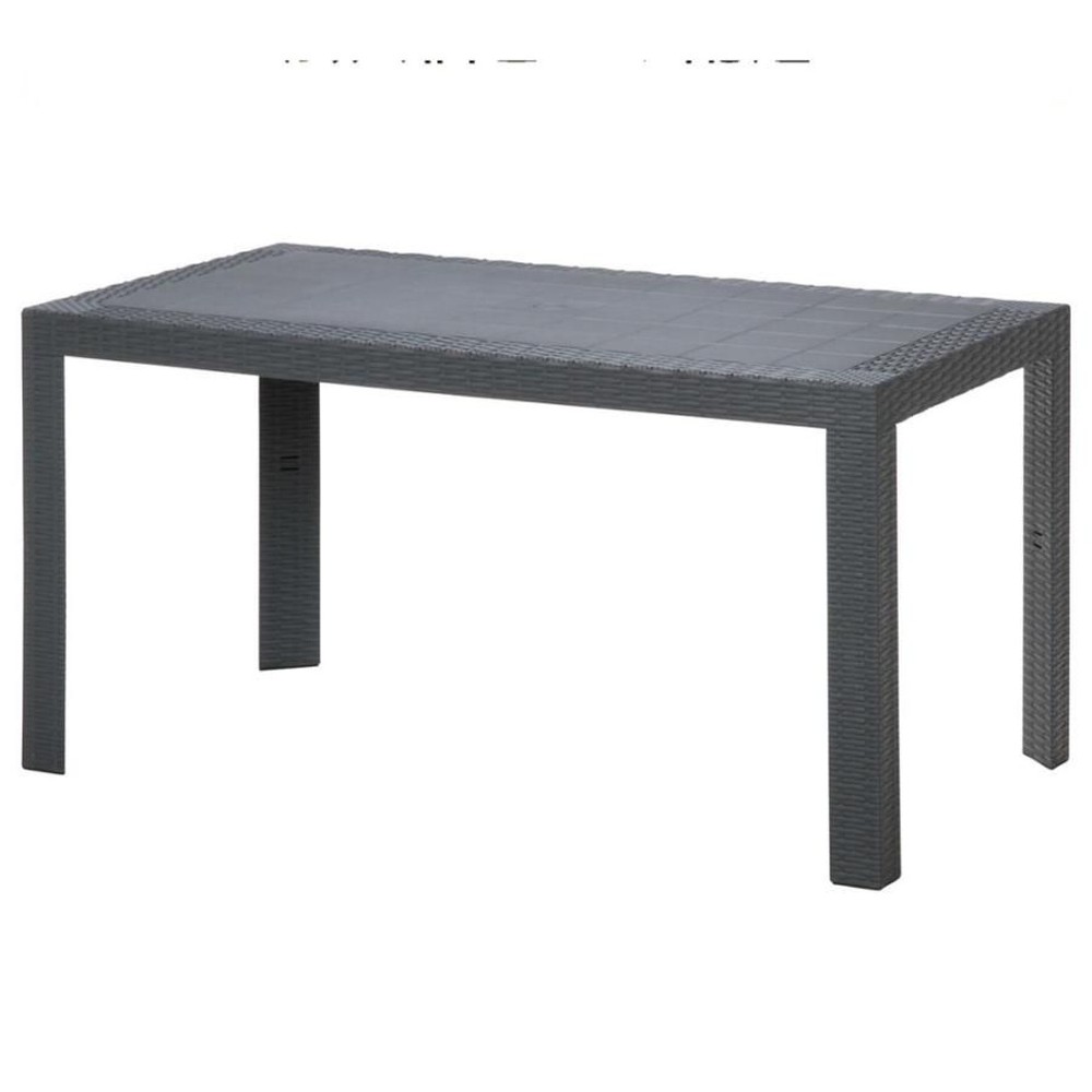 不二貿易  ステラ　テーブル　80&times;140 【メーカー直送・代引不可】, ブラック, 80&times;140cm