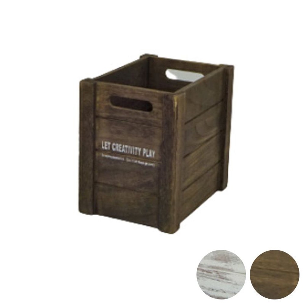 桐ボックス2　Ｍ　縦, ブラウン, Mサイズ