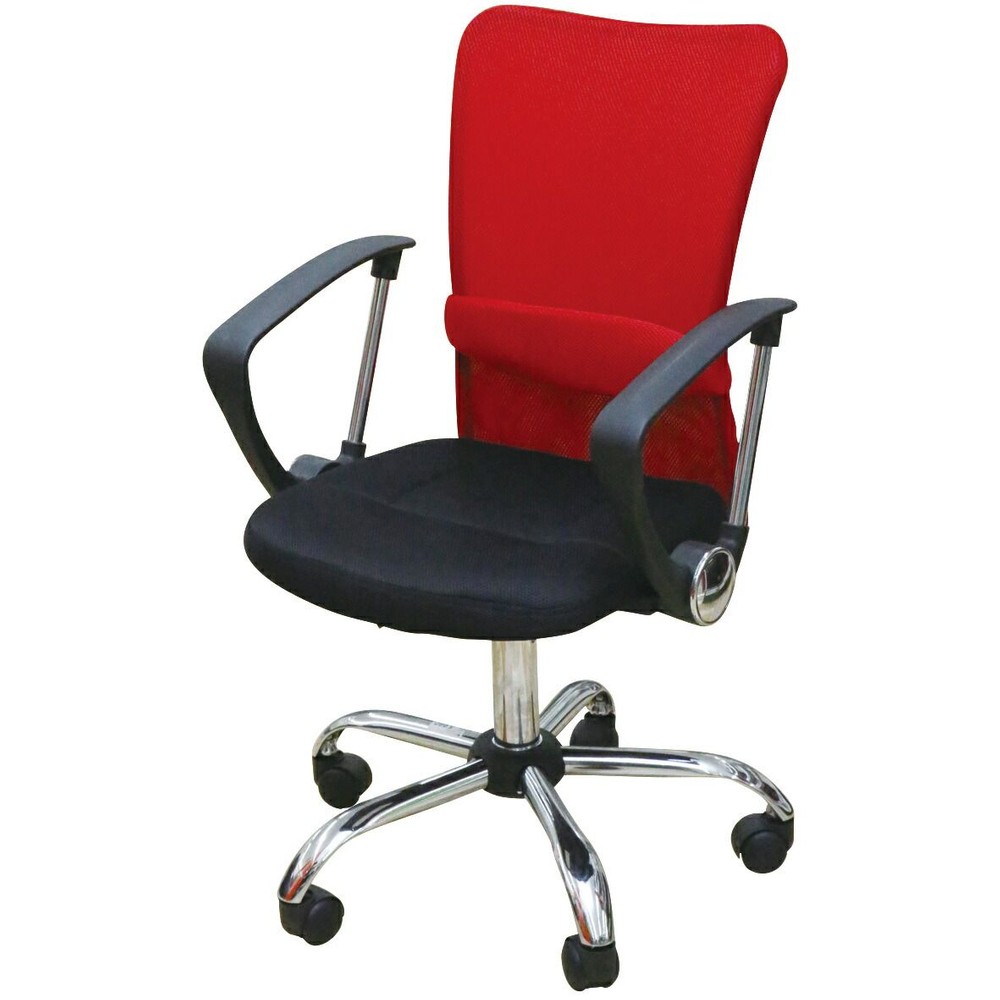 肘付メッシュチェアー VHOー298, ブラック, その他サイズ1