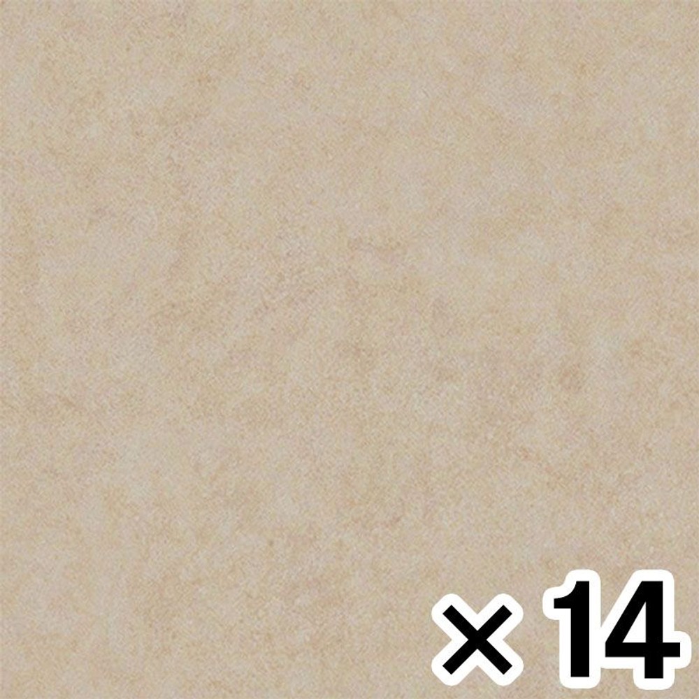 東リ ロイヤルストーン ＰＳＴ４１３０&times;14枚セット, サンド, 幅450mm&times;奥行450mm&times;高さ3mm