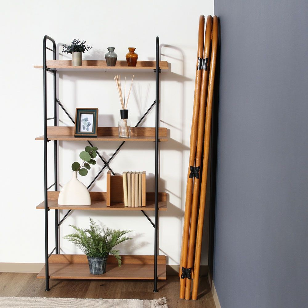 不二貿易 ラタン　スクリーン　３連　ＨＹ【メーカー直送・代引不可】, ナチュラル, 幅1030mm&times;奥行270mm&times;高さ1500mm