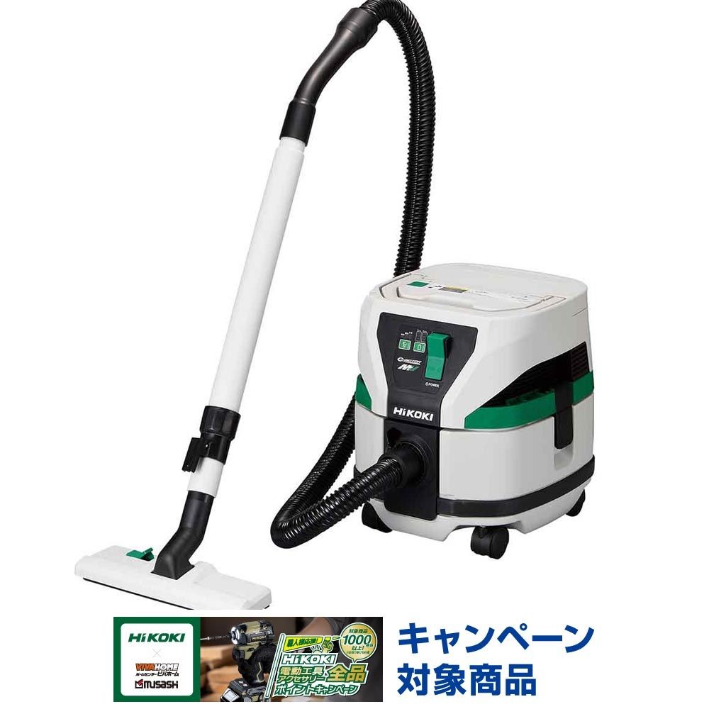 ハイコーキ　HiKOKI 36Ｖ乾湿両用集塵機 RP3608DA (L)(NN), ホワイト, RP3608DA (L)(NN)