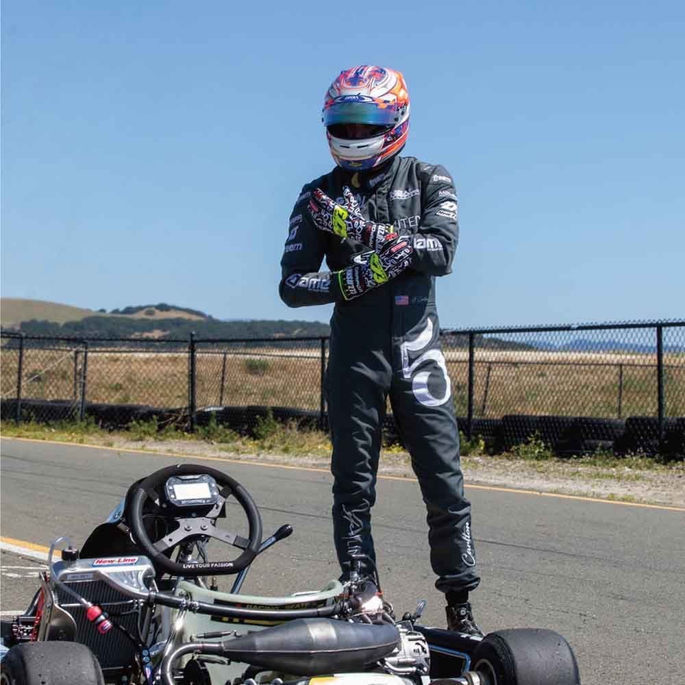 DRAPOJI&times;ー273 カートグローブ（L）　【メーカー直送・代引不可】【沖縄・離島除く】, ブラック, Lサイズ