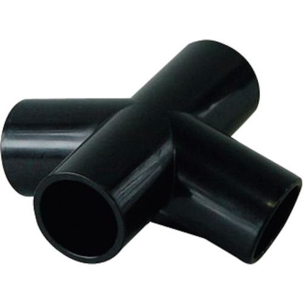 YAZAKI 矢崎化工 イレクタープラスチックジョイント J-3 S 屋根部分用 Φ28用, ブラック, J-3 S