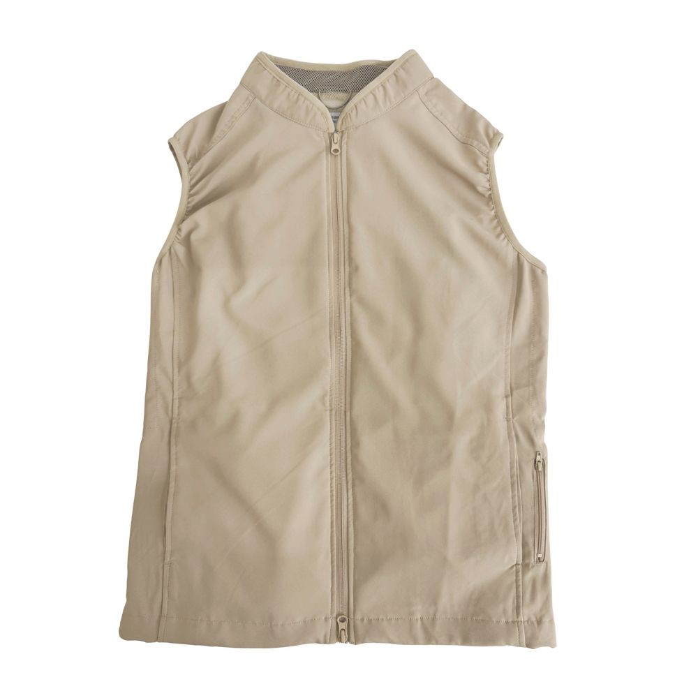 【2026年モデル】ウイザ　WIZ'A　スタンダード空調ウェア　ベスト　ベージュ