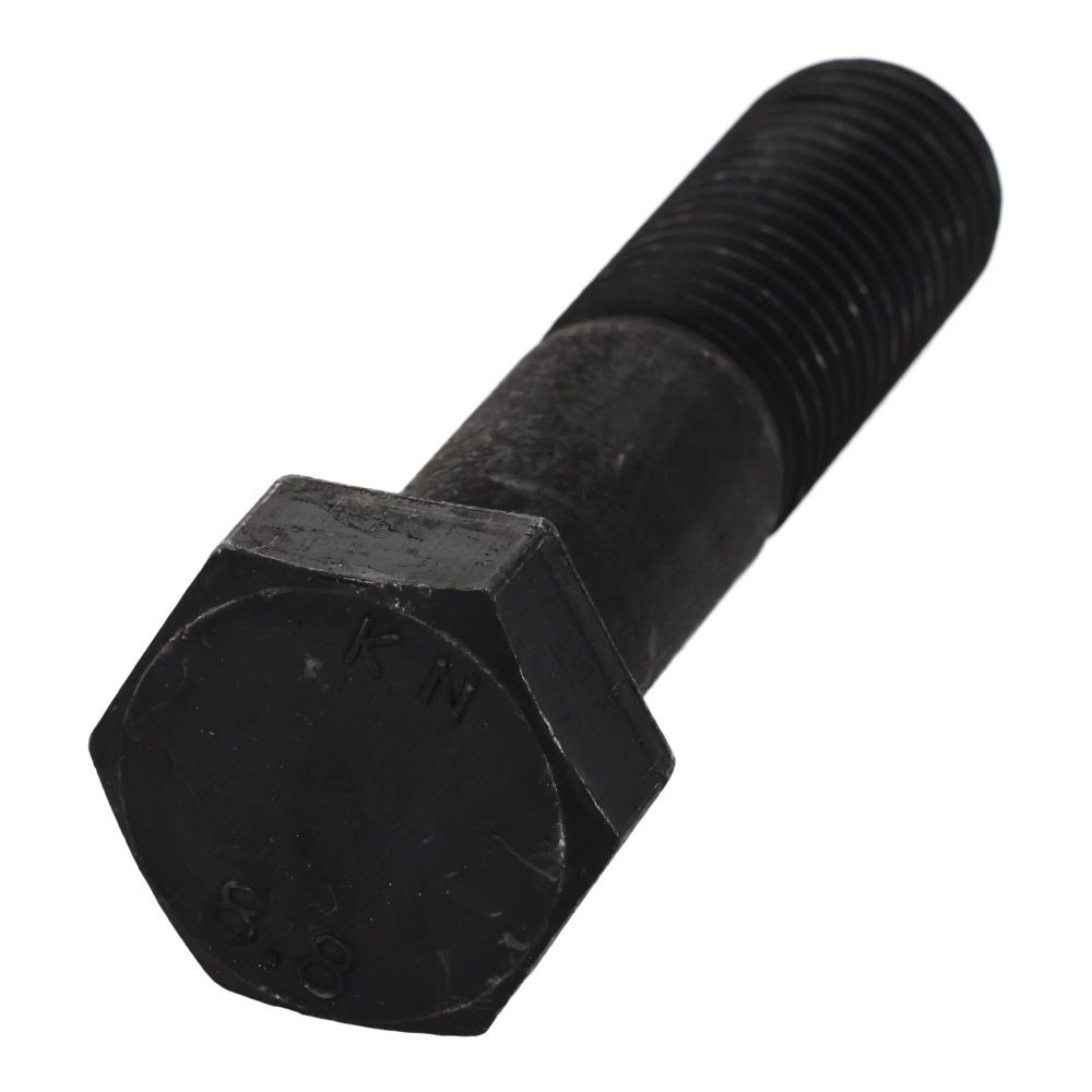 ８．８生地　六角ボルト　２０&times;９０ｍｍ　１０入, 黒, 10個入り