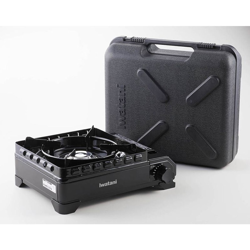 イワタニ　タフまる（ブラック）　ＣＢーＯＤＸー1ーＢＫ, ブラック, 3.3kW　(2,800kcal/h)