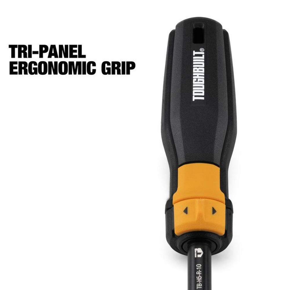 TOUGHBUILT（タフビルト）　ラチェットマルチビットドライバー　24ビットセット　TB-H5S2-MR-A, 黒, TB-H5S2-MR-A