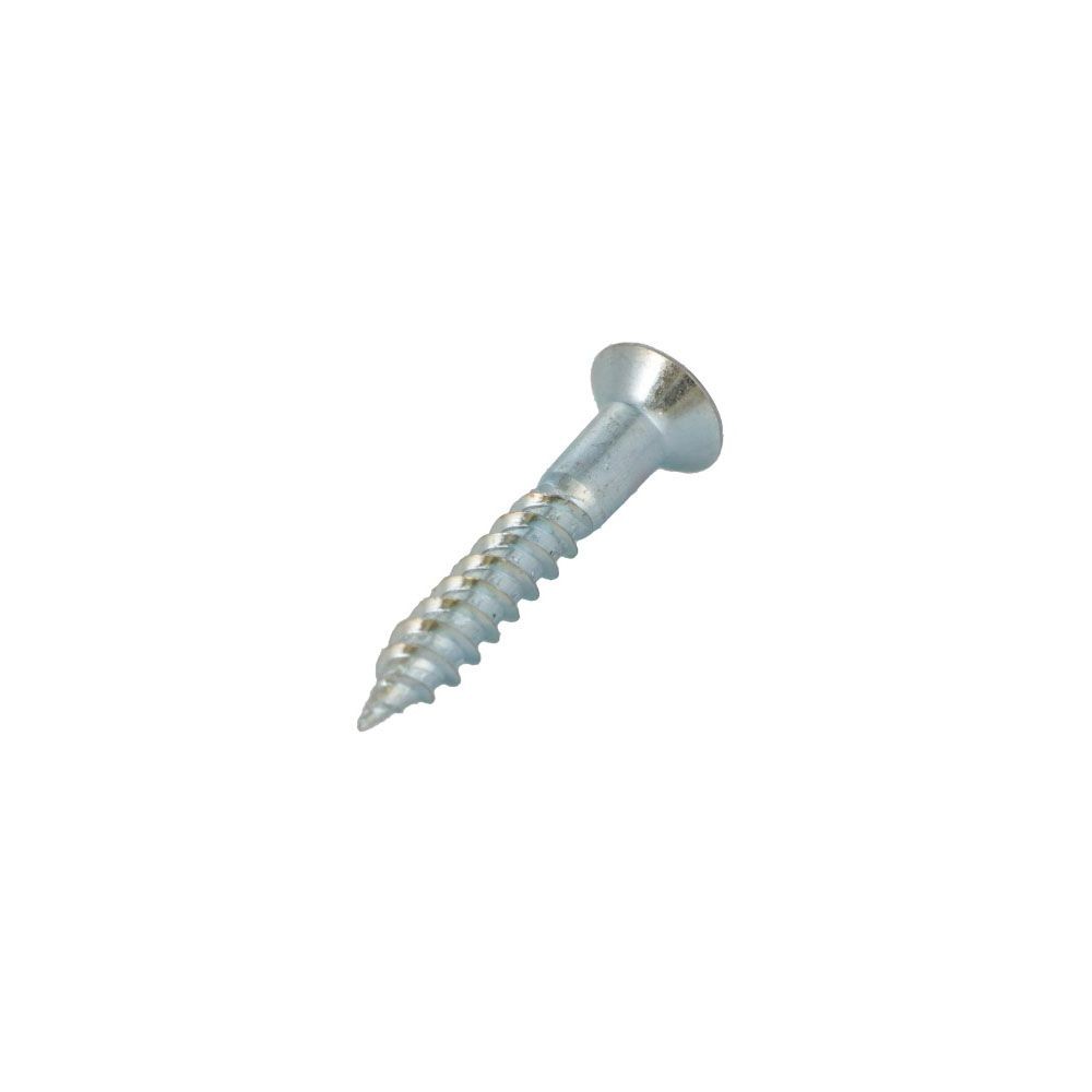 ユニクロ　木ねじ　皿　３．８Ｘ２５　６３４ーＢ０２６, シルバー, 3.8&times;25