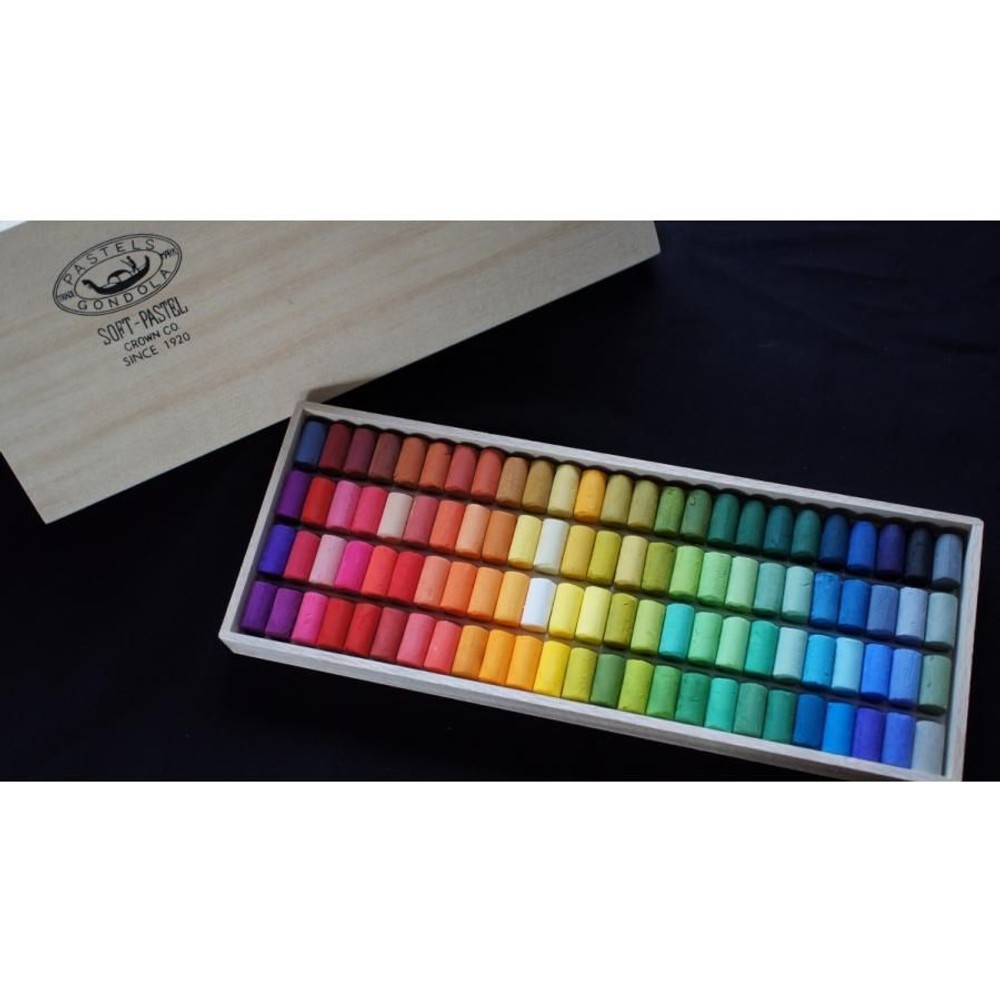 王冠化学工業所 ゴンドラパステル 100色セット 07040100, ゴンドラパステル 100色, 100色セット