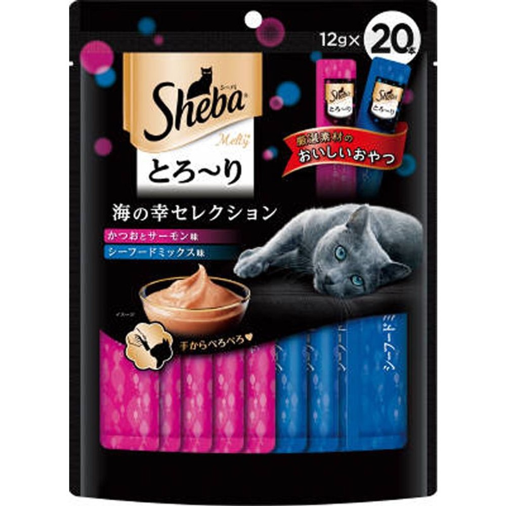 シーバとろ〜りメルティ　海の幸セレクト　12ｇＸ20Ｐ, 海の幸セレクト, 12g×20本