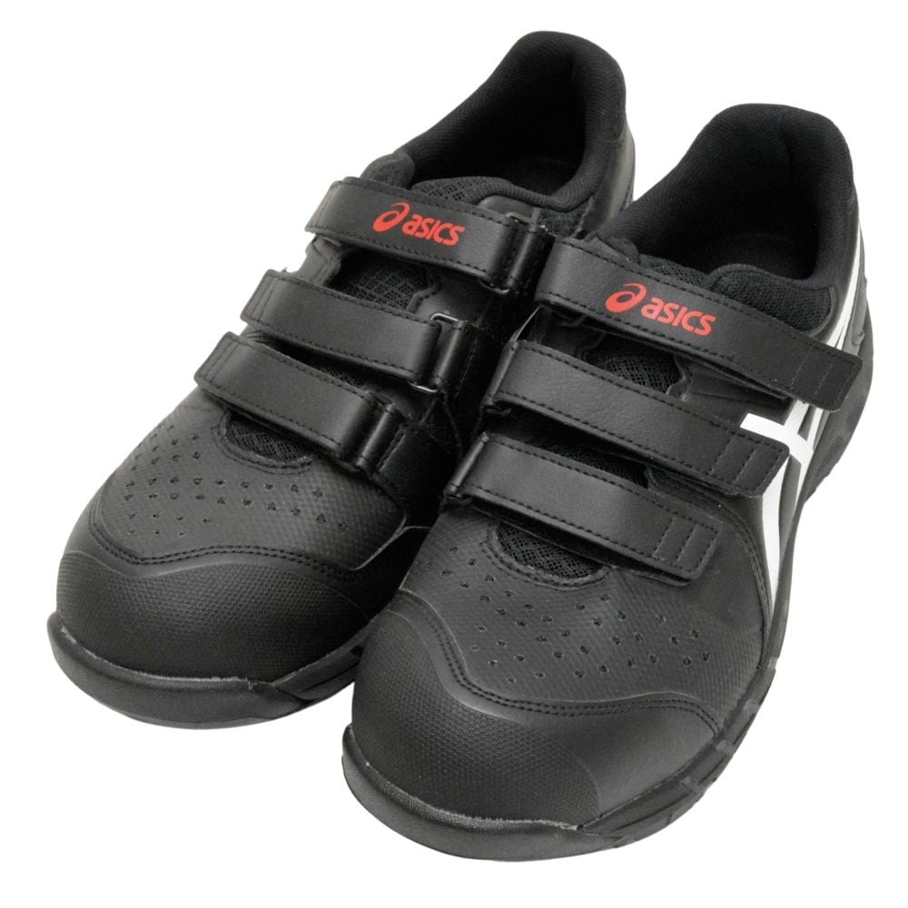 アシックス（ASICS） ウィンジョブ CP112 ブラック&times;ホワイト, ブラック&times;ホワイト, 25.5cm