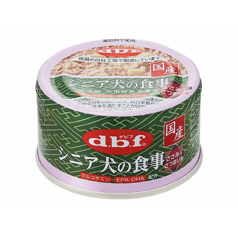 デビフ　シニア犬の食事　さつまいも　85ｇ, さつまいも, 85g