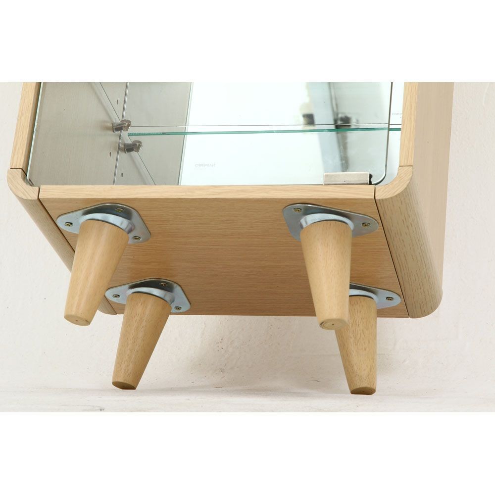 不二貿易 コレクションシェルフ　クレール　ハイ　オークナチュラル【メーカー直送・代引不可】, ナチュラル, 幅360mm&times;奥行265mm&times;高さ890mm