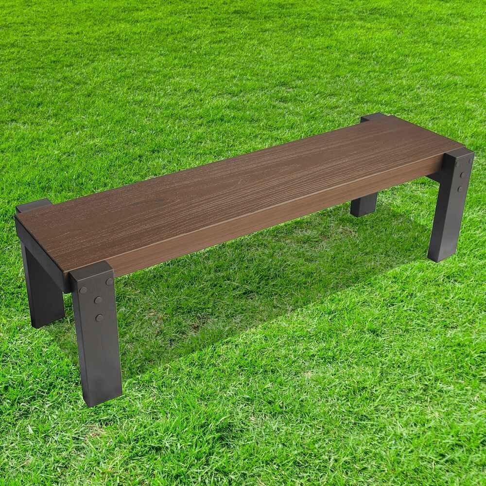 人工木ユニットデッキ 9090専用ステップ 9030 W894&times;D280&times;H250mm, ブラウン, 幅894&times;奥行280&times;高さ250m