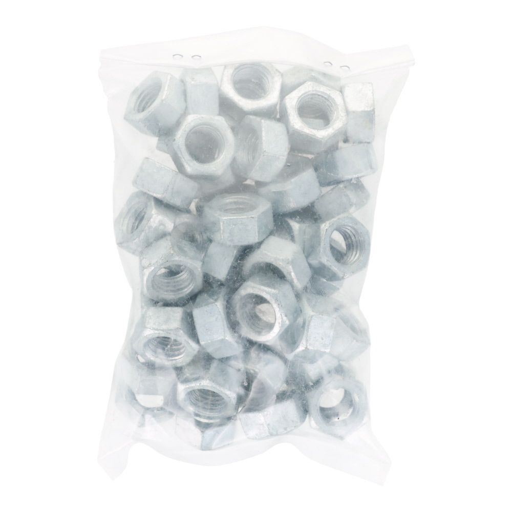 ドブメッキ六角ナット　Ｍ１２ｍｍ　５０入　袋売, ナット, M12