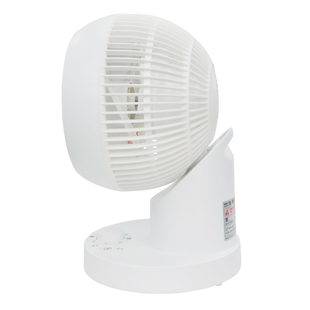 WIZ'A ウィザ　ＡＣ３６０&deg;メカ式サーキュレーター, 白, 1個入り