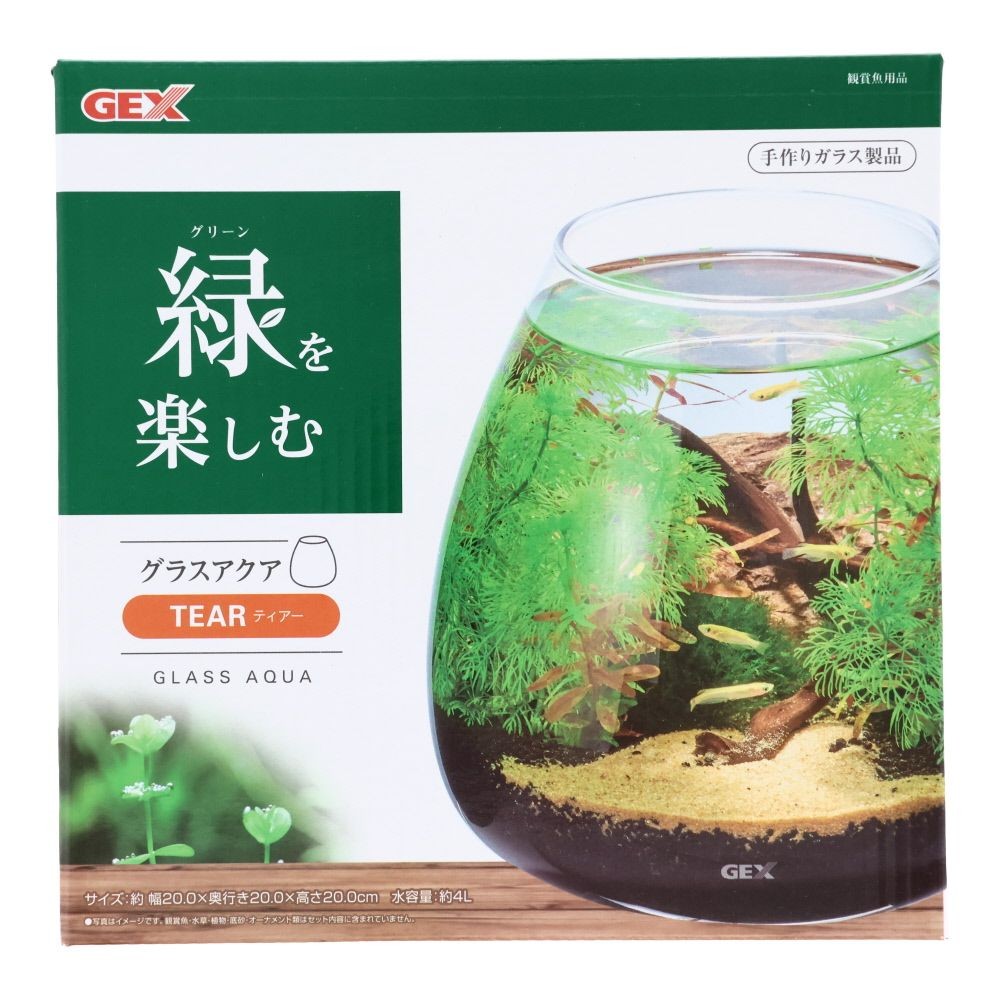 ジェックス　グラスアクアティアー, クリア, 200mm