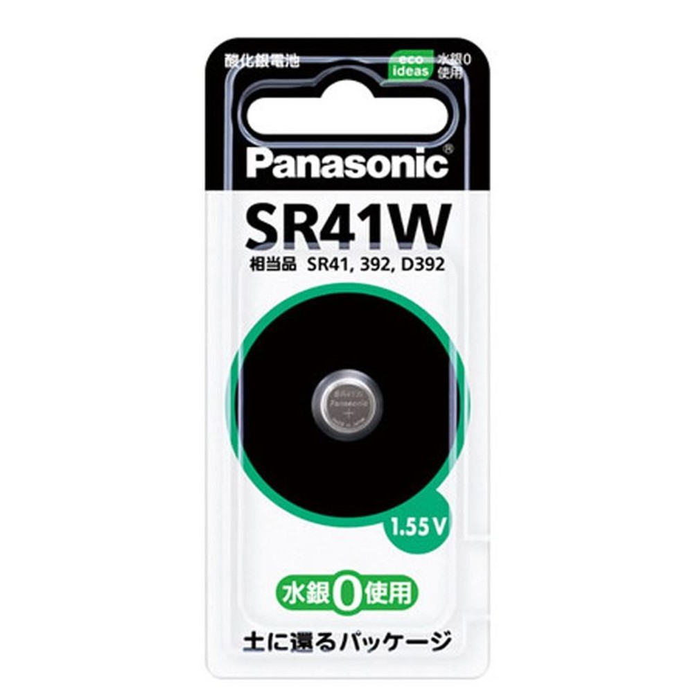 ＰＡ　酸化銀電池　ＳＲ41ＷＰ, 1.55V, 1個入り