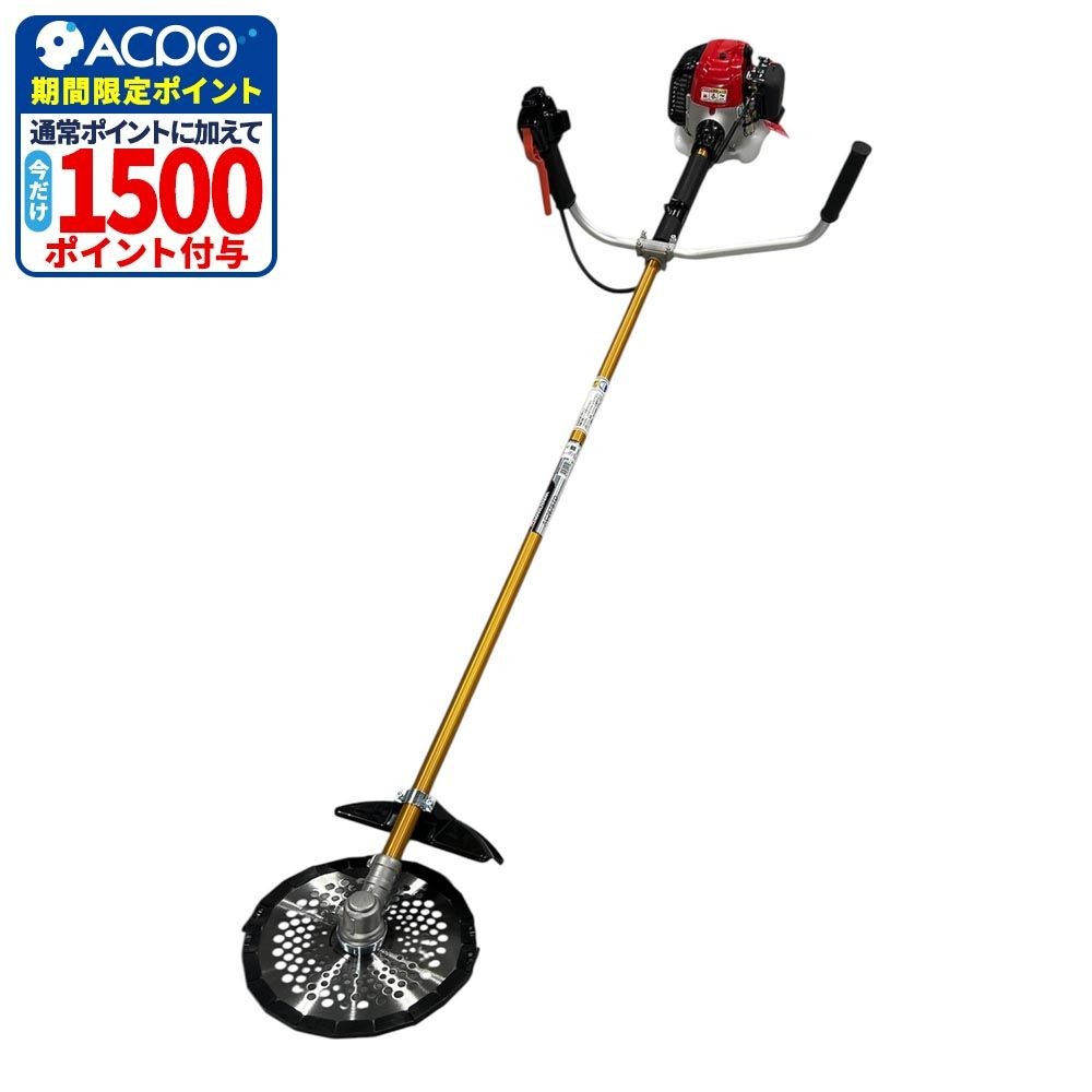 丸山製作所 BIGM エンジン刈払機 AC267STD, ブラック／ゴールド／レッド, 幅1845mm&times;奥行535mm&times;高さ380mm