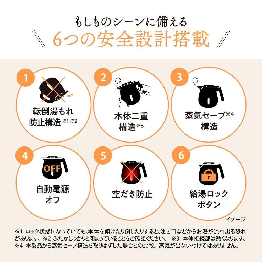 象印 電気ケトル 0.8L ブラック CK-ZA08-BA, ブラック, 0.8L