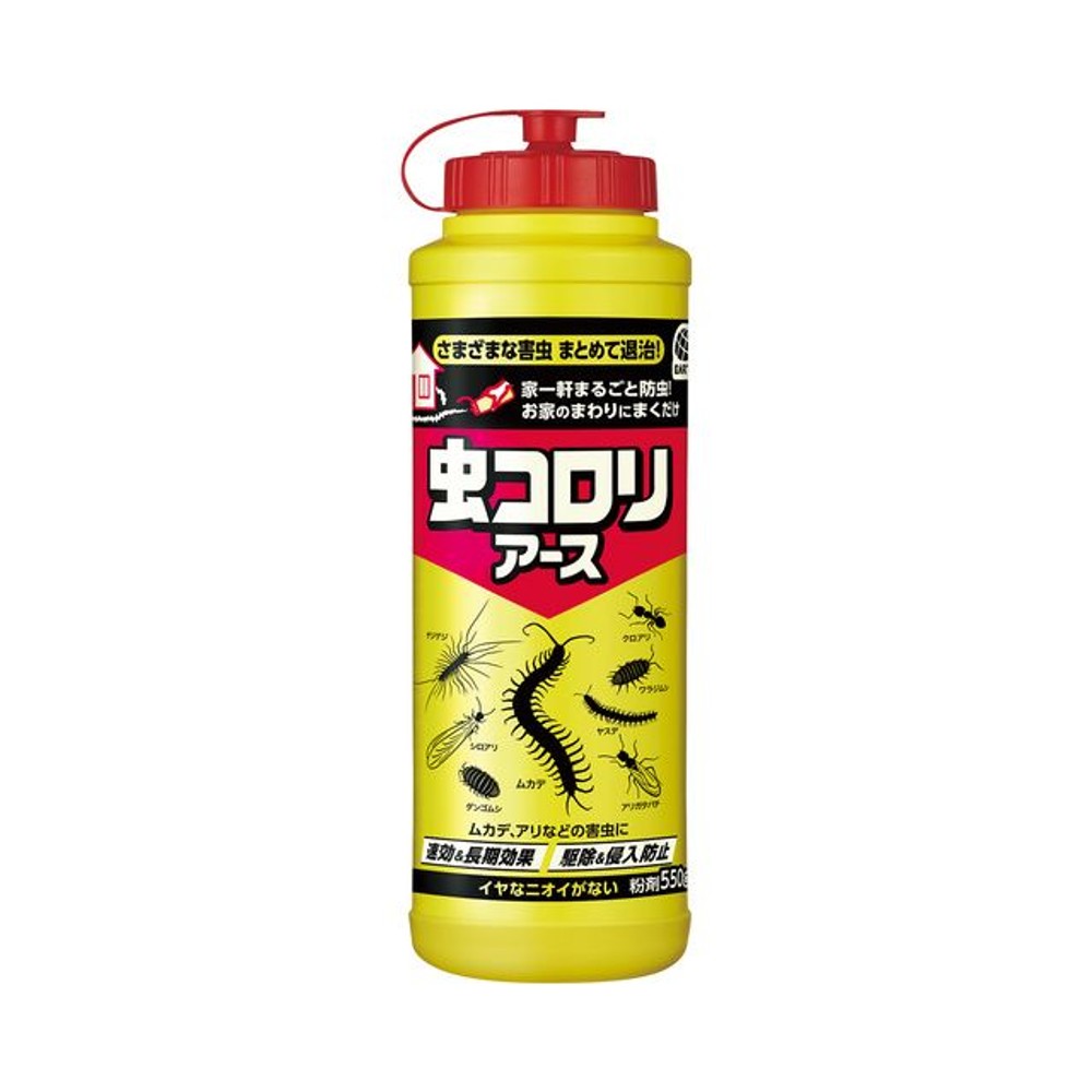 アース　虫コロリアース　粉剤　５５０ｇ, 不快害虫用, 550g
