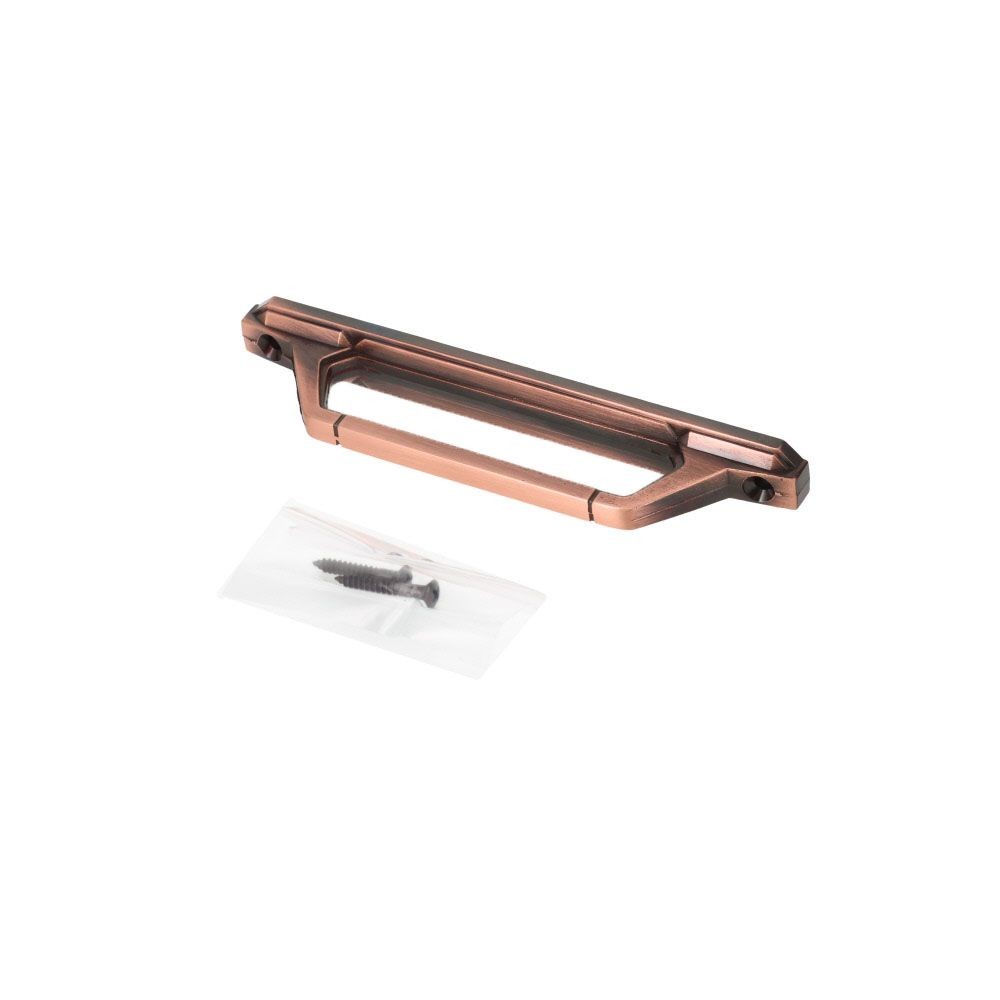 ハイロジック　ウイーン座付取手　120mm　GB, ブロンズ, 120mm