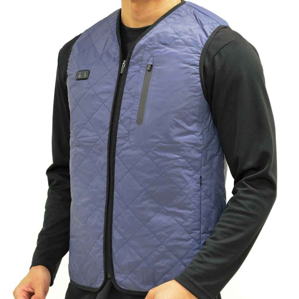 【2025年モデル】インナー７ヒーターベスト　ネイビー, ネイビー, Mサイズ