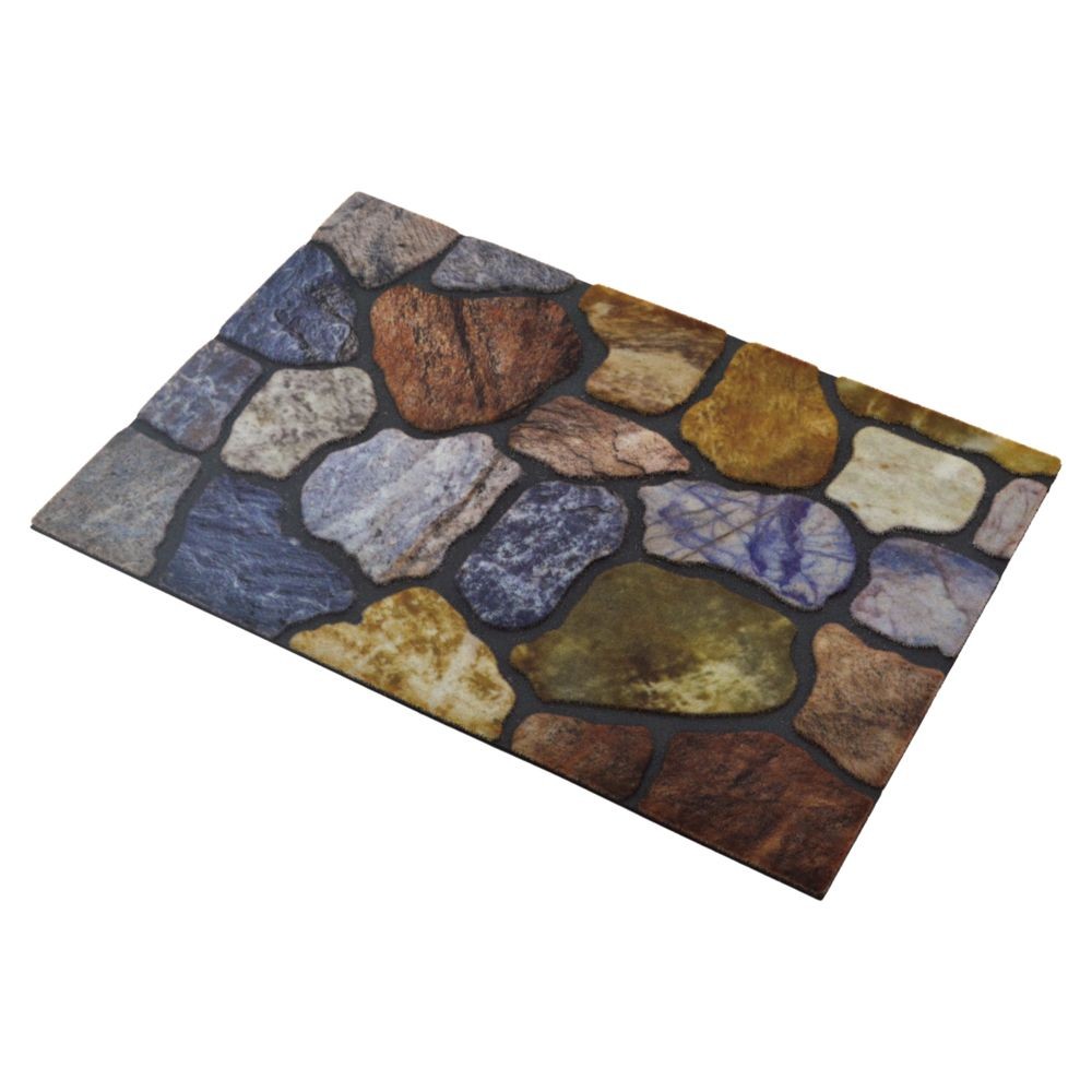 玄関マット タイル 60&times;40cm, タイル, 60&times;40cm