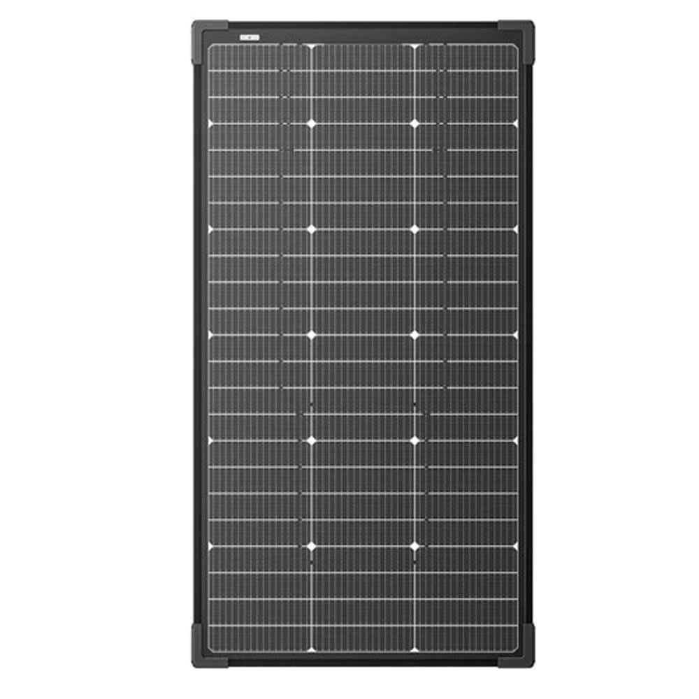 エコフロー EcoFlow 125W 両面ソーラーパネル EFSOLAR125W, ブラック, 幅612mm&times;奥行1154mm&times;高さ22mm