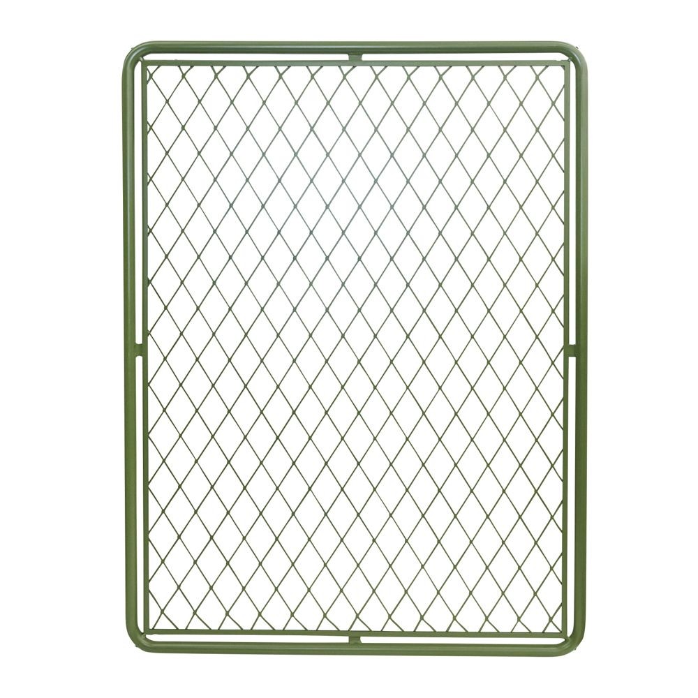 カスタムフェンス オリーブグリーン 幅９０ｃｍ&times;２５．４&Phi;, オリーブグリーン(90), 90cm