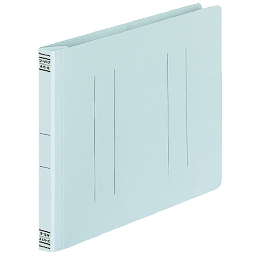 コクヨ　フラットファイルV樹脂製とじ具A5横 15mmとじ 青 フ-V17B, 青, A5E