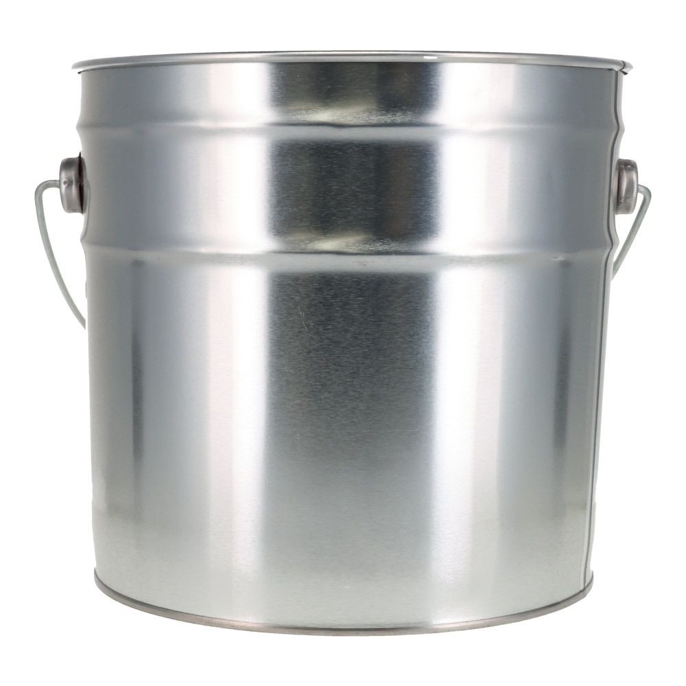 ブリキペール缶, シルバー, ペール缶