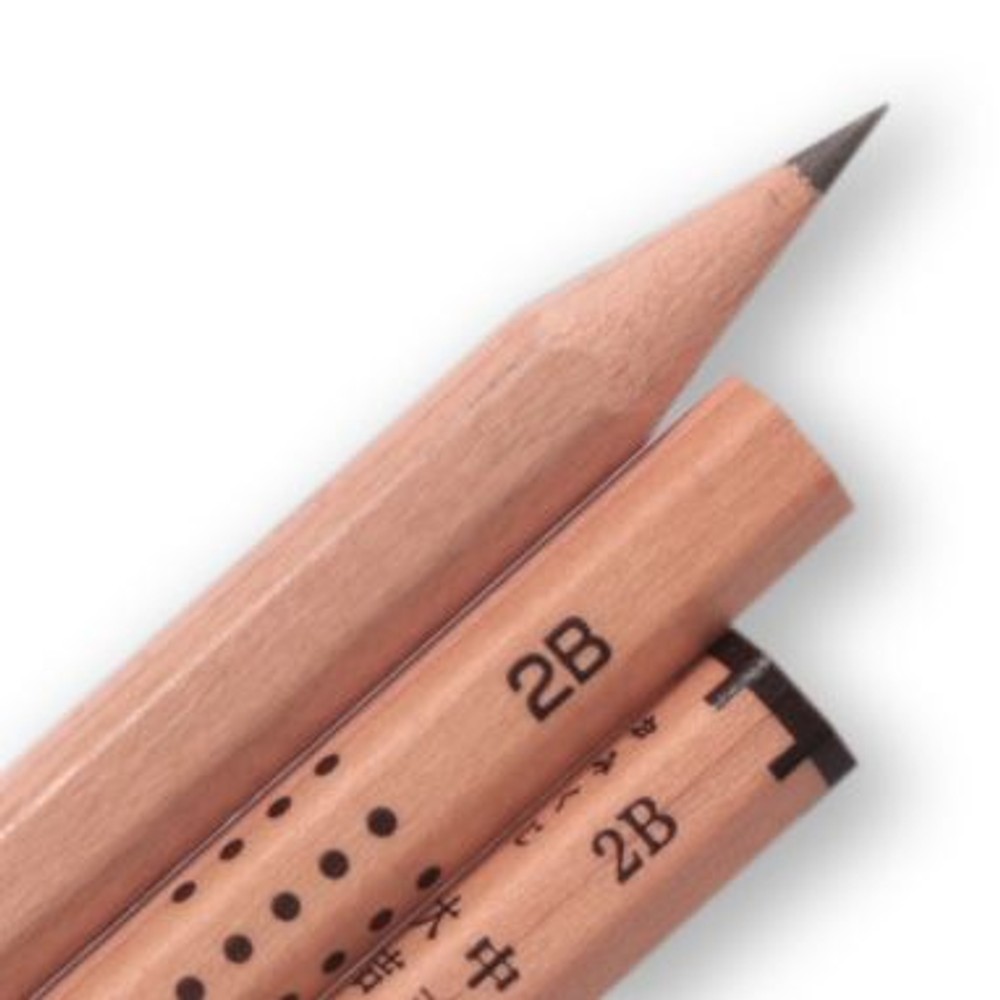 書き味自慢の鉛筆 2B おみくじ・サイコロ柄 下町の職人が作った自信の書き味 【アークオアシスオリジナル】, 鉛筆2B, おみくじサイコロ柄