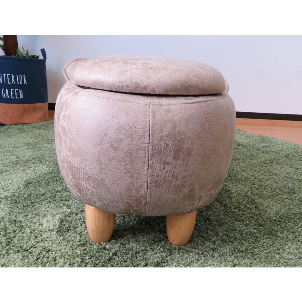 動物スツール収納付　ゾウ, 象, (約)幅36×奥行70×高さ36cm