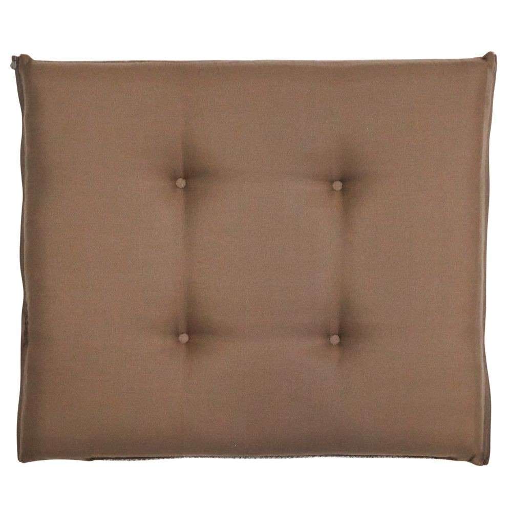 WIZ'A　ウィザ　断熱シート入あったか繋げるソファパット４３Ｘ５０ＢＲ, ブラウン, 43&times;50cm