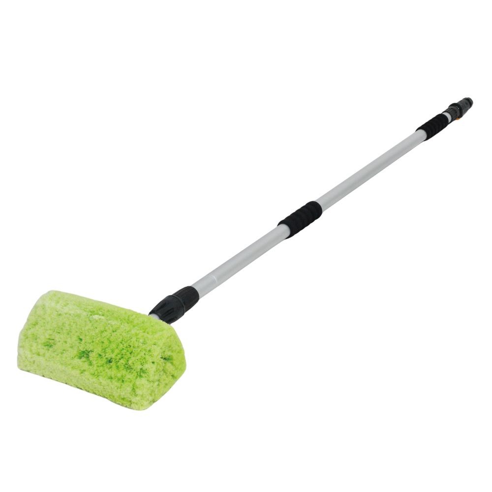 ●大型車用伸縮洗車ブラシ2．4ｍ, グリーン, 2.4m