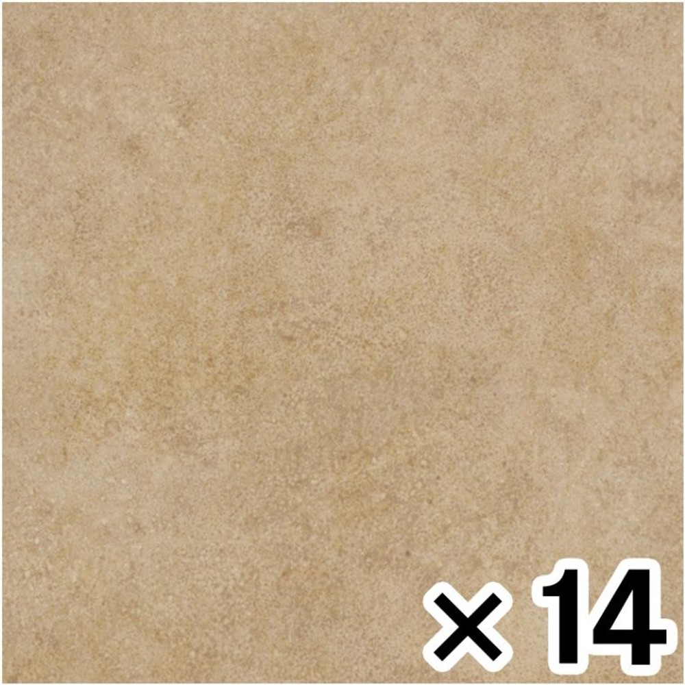 ロイヤルストーンＰＳＴ3136 ×14枚セット, サンド, 幅450×奥行450×高さ3mm